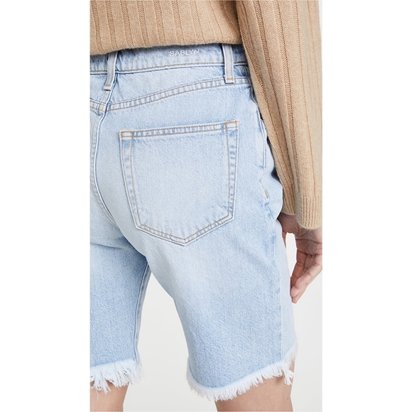 SABLYN Freya High Rise Denim Shorts - Picture 5 of 16